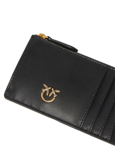 Pinko Porta Carte Donna 100251 A0f1 Nero gold