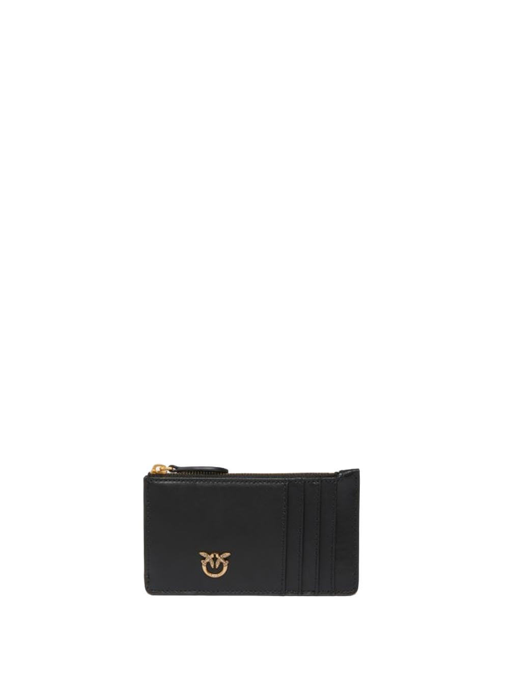 Pinko Porta Carte Donna 100251 A0f1 Nero gold