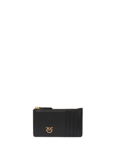 Pinko Porta Carte Donna 100251 A0f1 Nero gold