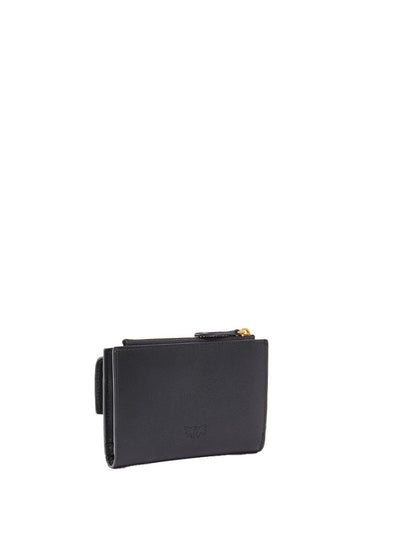 Pinko Portafoglio Donna 103612-A0f1 Nero oro
