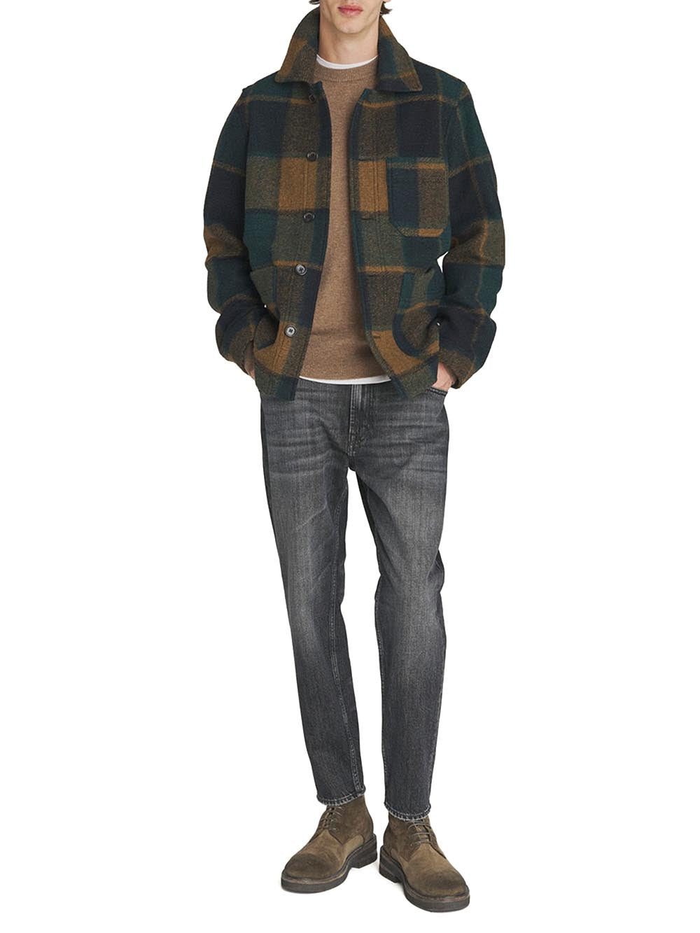 Roy Roger's Jeans Uomo Dapper RE-Search Rsc002 N120 Nero