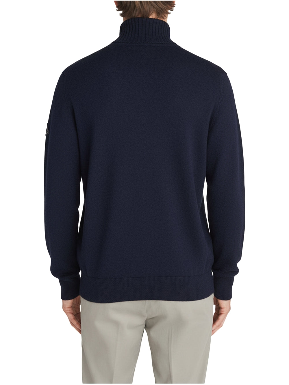 Roy Roger's Maglia Uomo Turtle Neck Man Rru505 Cc53 Blu