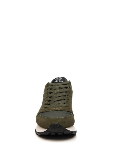 SUN68 Sneaker Uomo Z45101 Verde militare