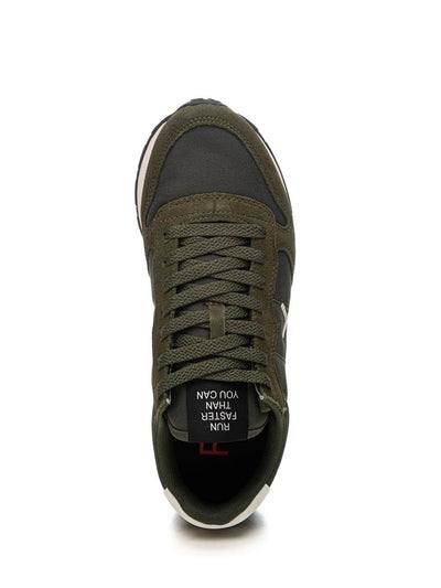 SUN68 Sneaker Uomo Z45101 Verde militare