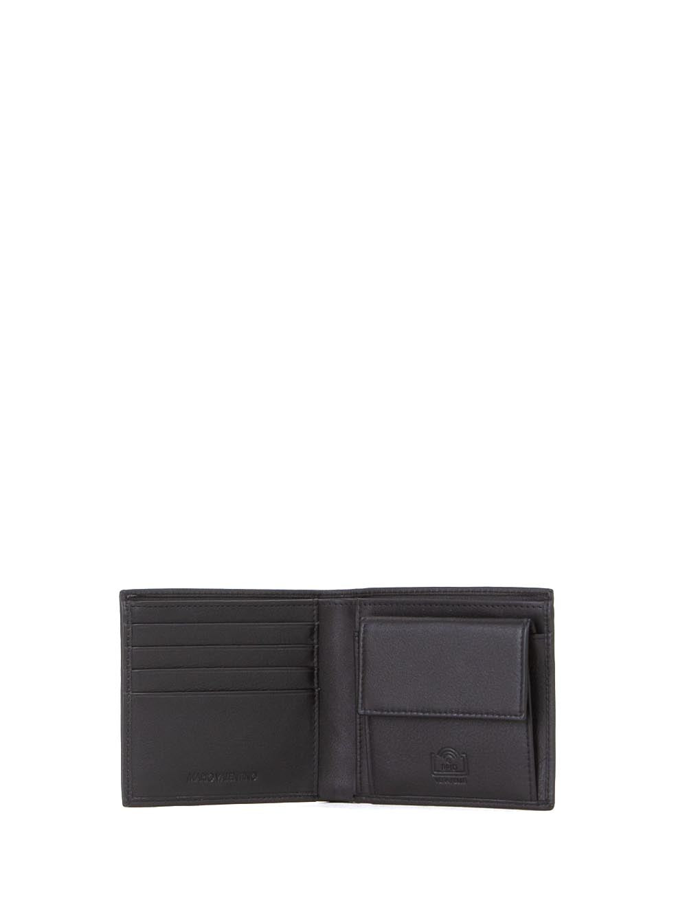 Valentino Portafoglio Uomo Vpp8ud13 Nero