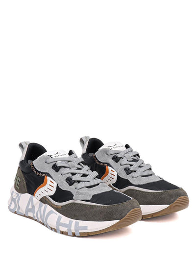 VOILE BLANCHE Sneaker Uomo 2017465-14 Nero/verde