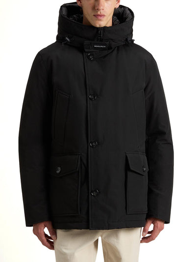 ARCTIC ANORAK Woolrich Giubbino Uomo Cfwoou0771mrut0001 Nero