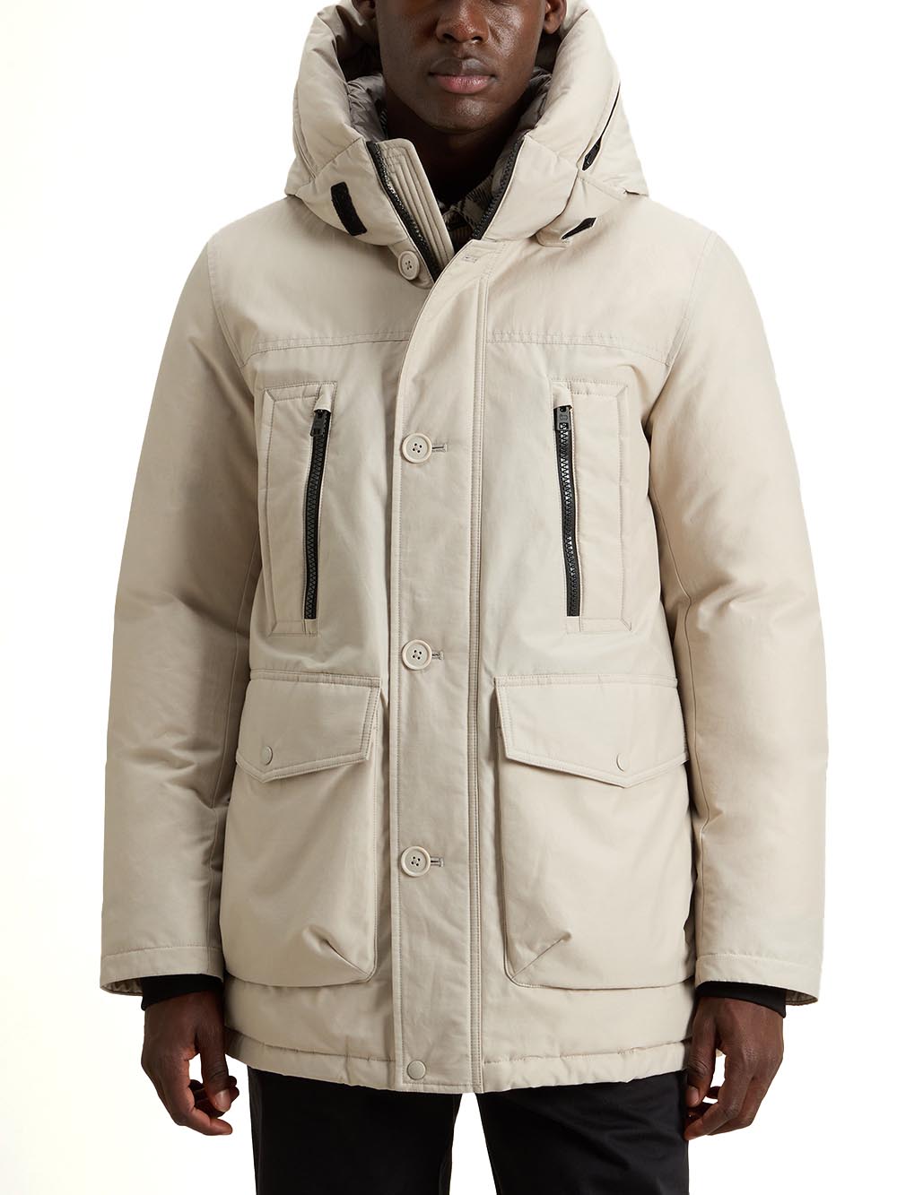 RAMAR ARCTIC PARKA Woolrich Giubbino Uomo Cfwoou0866mrut0001 Beige