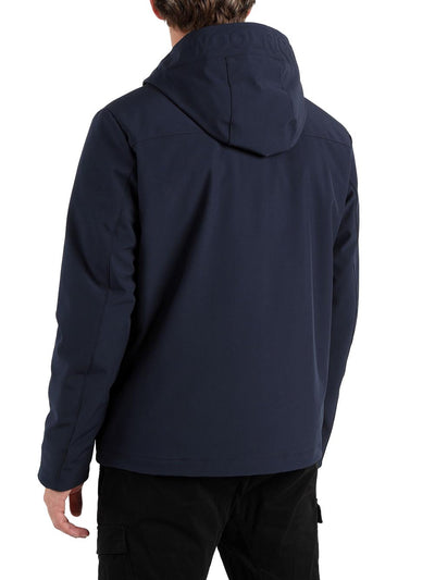 SOFTSHELL PACIFIC JACKET Woolrich Giubbino Uomo Cfwoou1047mrut3496 Blu