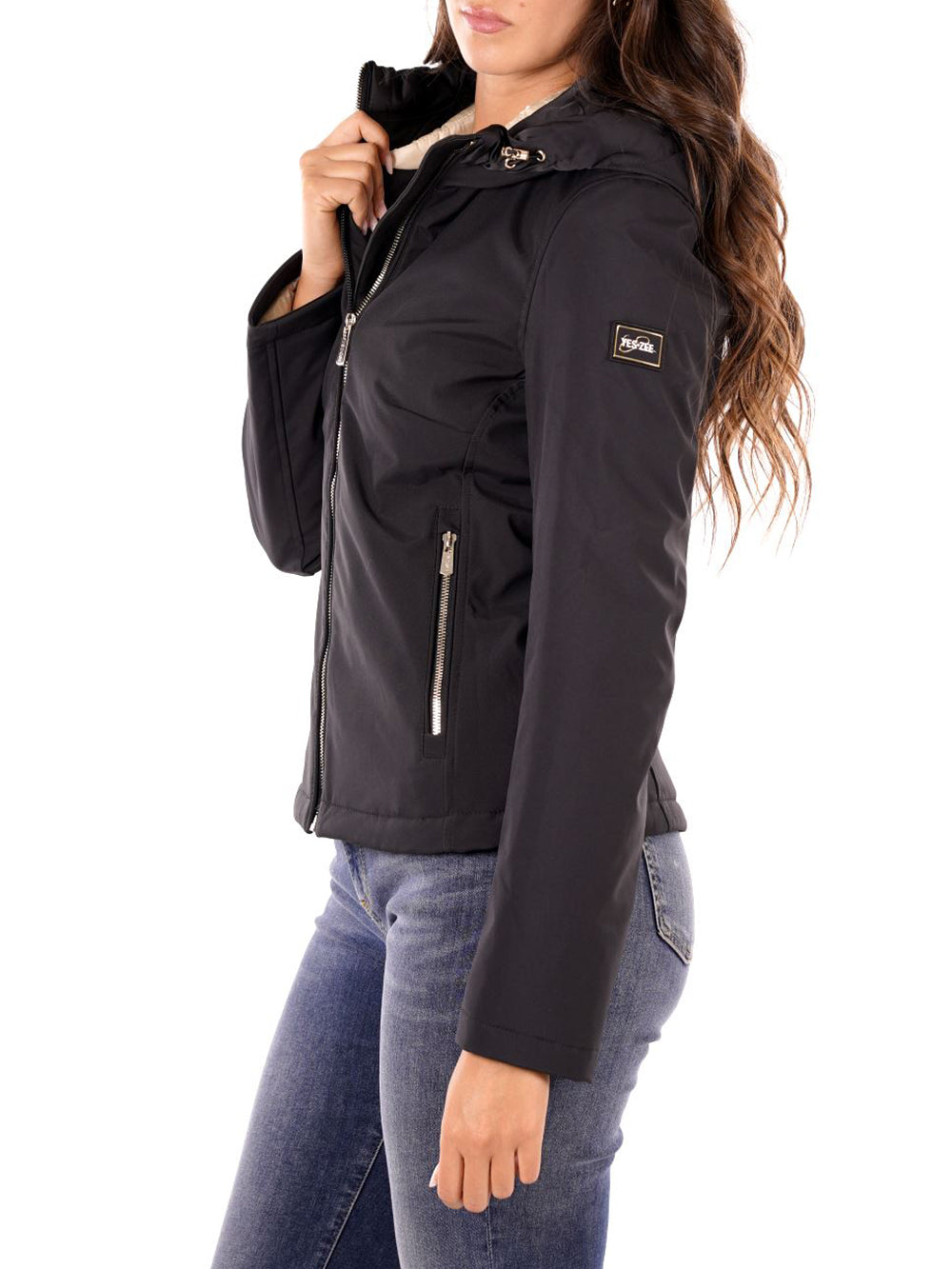 Yes Zee Giubbino Donna J028 M200 Nero