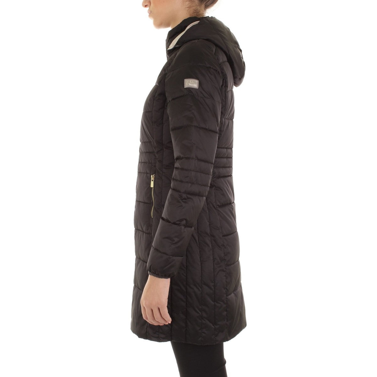 Yes Zee Cappotto Donna O017 M800 Nero