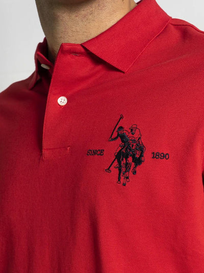 U.S. Polo Assn. Polo Uomo Rosso