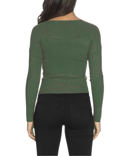 Only Pullover Donna Verde militare