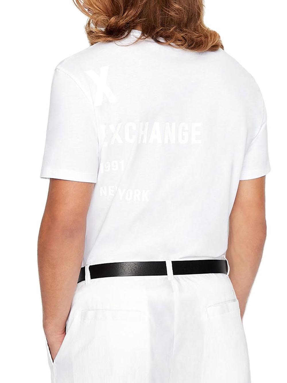 Armani Exchange T-shirt Uomo Bianco