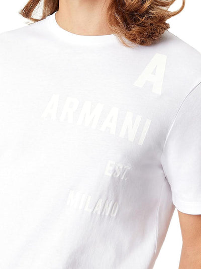 Armani Exchange T-shirt Uomo Bianco