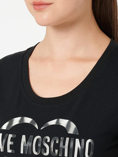 Love Moschino T-shirt Donna Nero