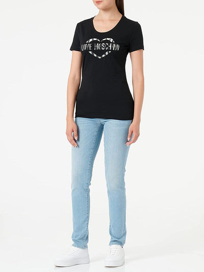 Love Moschino T-shirt Donna Nero