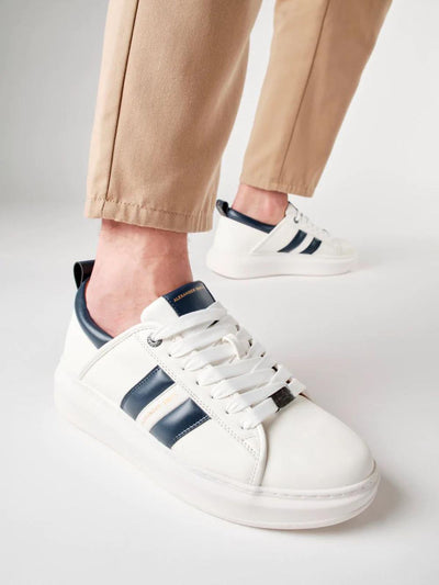 Alexander Smith Sneakers Uomo Bianco blu