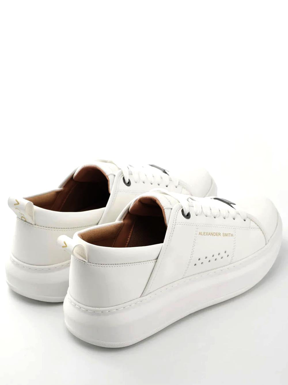 ALEXANDER SMITH Sneakers Uomo Bianco
