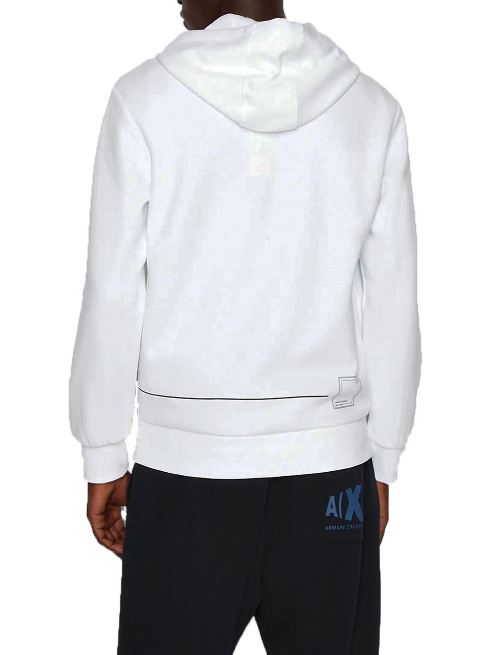ARMANI EXCHANGE Felpa Uomo Bianco