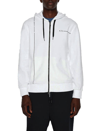 ARMANI EXCHANGE Felpa Uomo Bianco