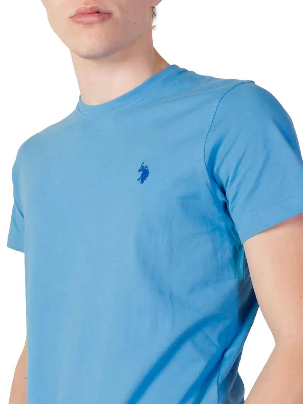 U.S. POLO ASSN. T-shirt Uomo Azzurro