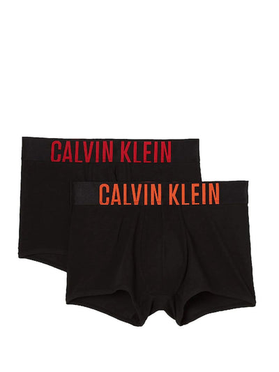 Calvin Klein Intimo Uomo Trunk 2pk 000nb2602a Nero