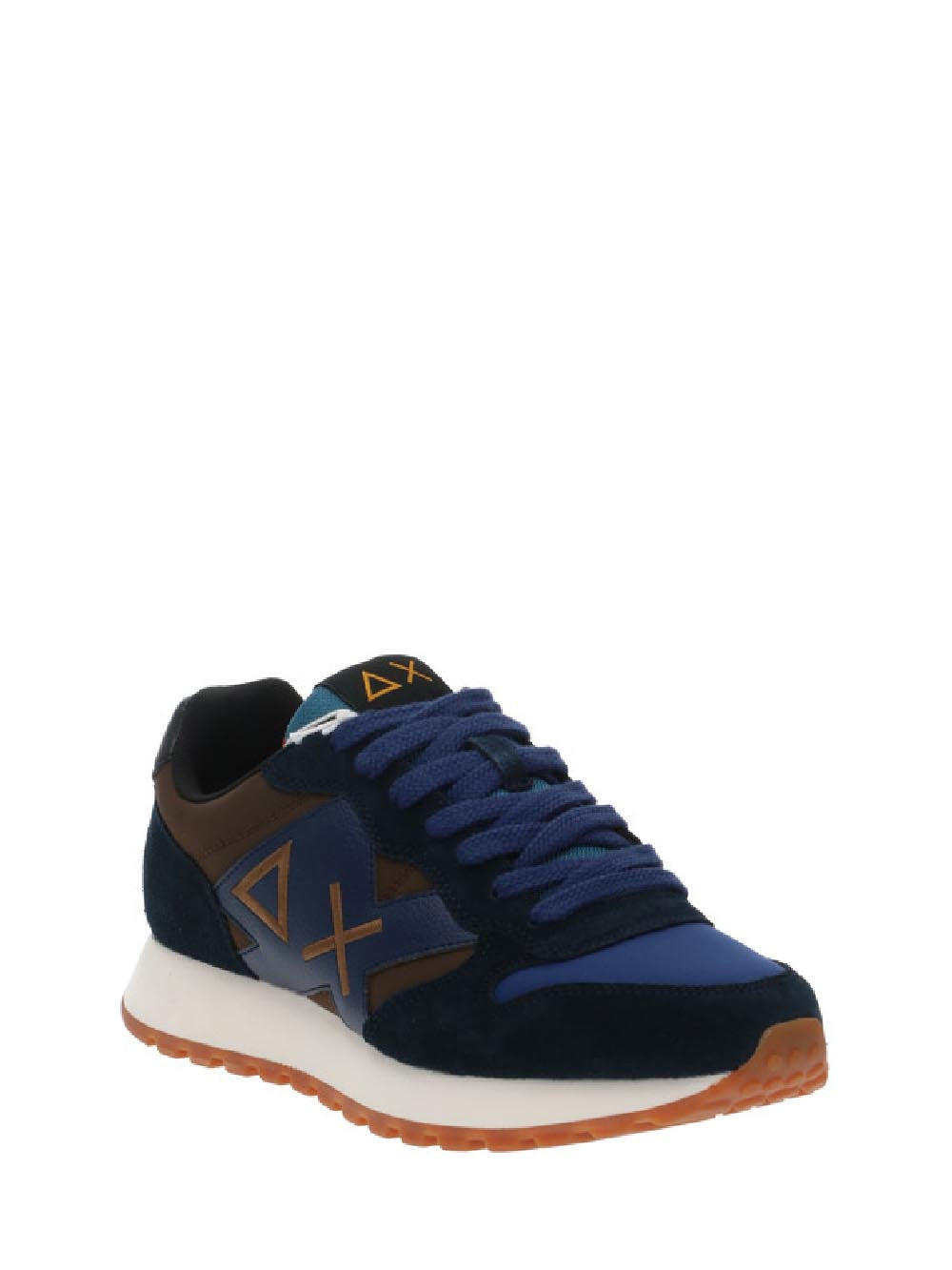 SUN68 Sneakers Uomo Marrone/blu