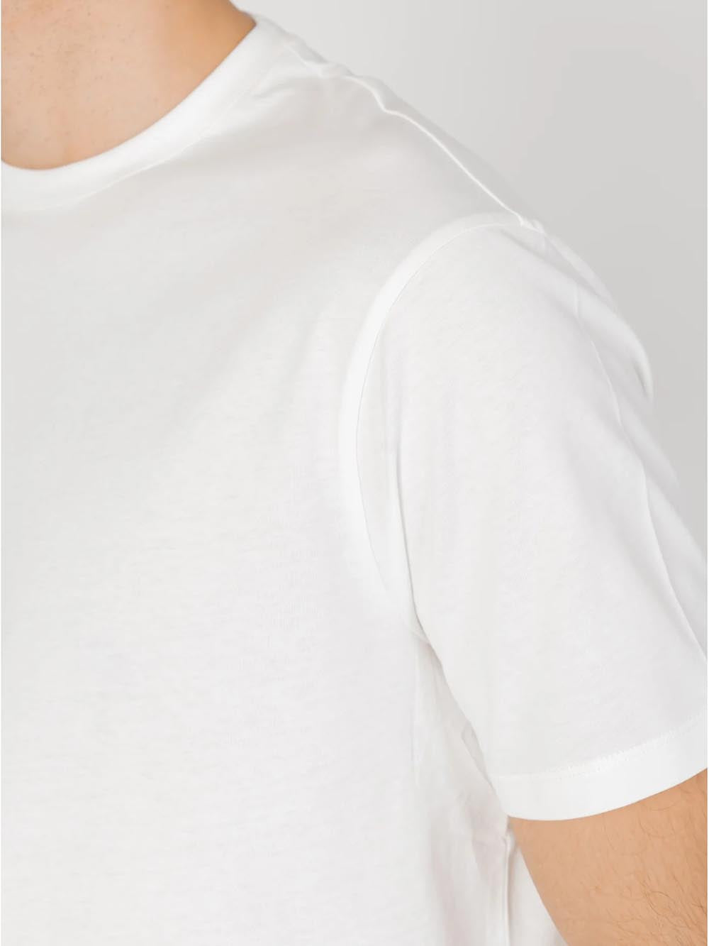 Armani Exchange T-shirt Uomo 3dztjj Zj8ez Bianco