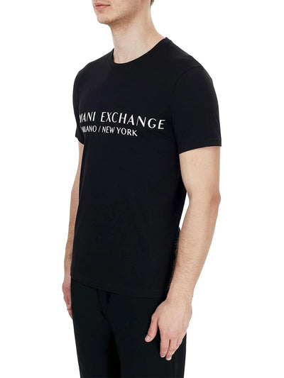 Armani Exchange T-shirt Uomo 8nzt72 Z8h4z Nero