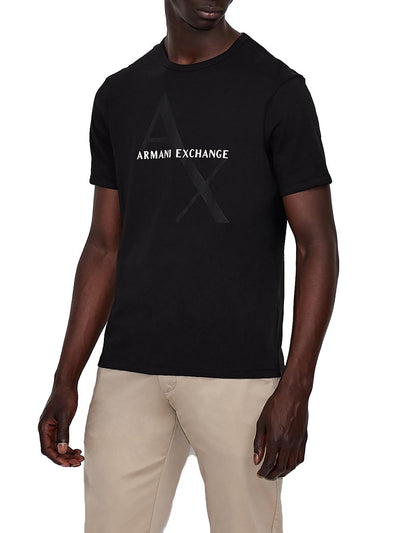 Armani Exchange T-shirt Uomo 8nzt76 Z8h4z Nero