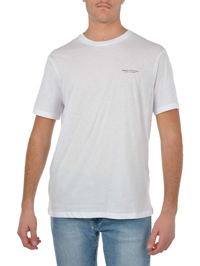 Armani Exchange T-shirt Uomo 8nzt91 Z8h4z Bianco