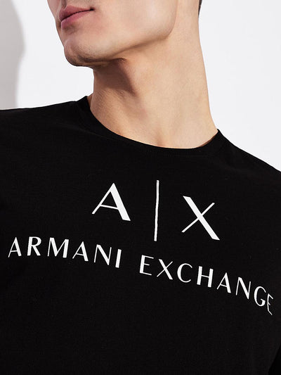 Armani Exchange T-shirt Uomo 8nztcj Z8h4z Nero