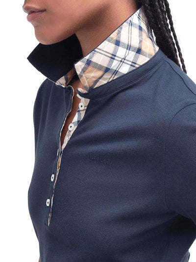 Barbour Polo Donna Blu