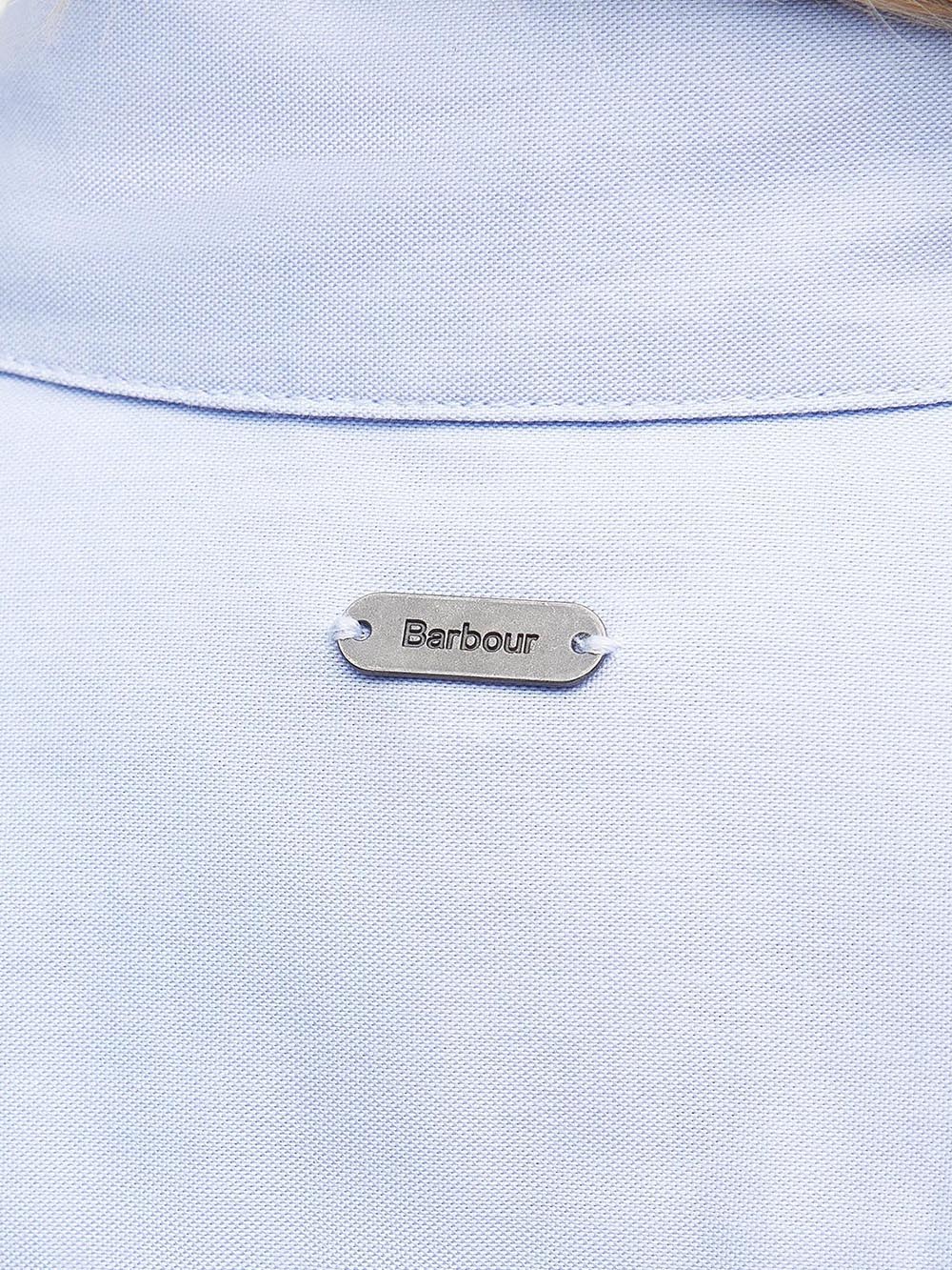 Barbour Camicia Donna Lsh1409 Derwent Shirt Celeste