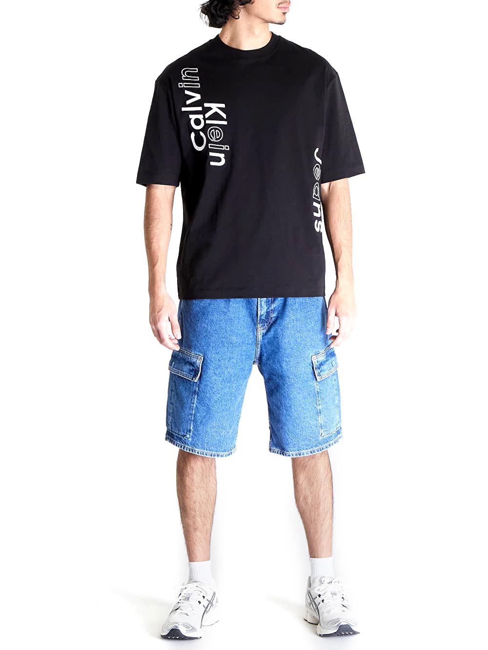 Calvin Klein T-shirt Uomo J30j325491 Nero