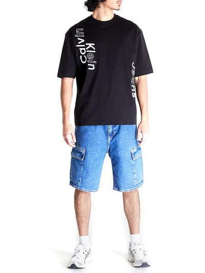 Calvin Klein T-shirt Uomo J30j325491 Nero