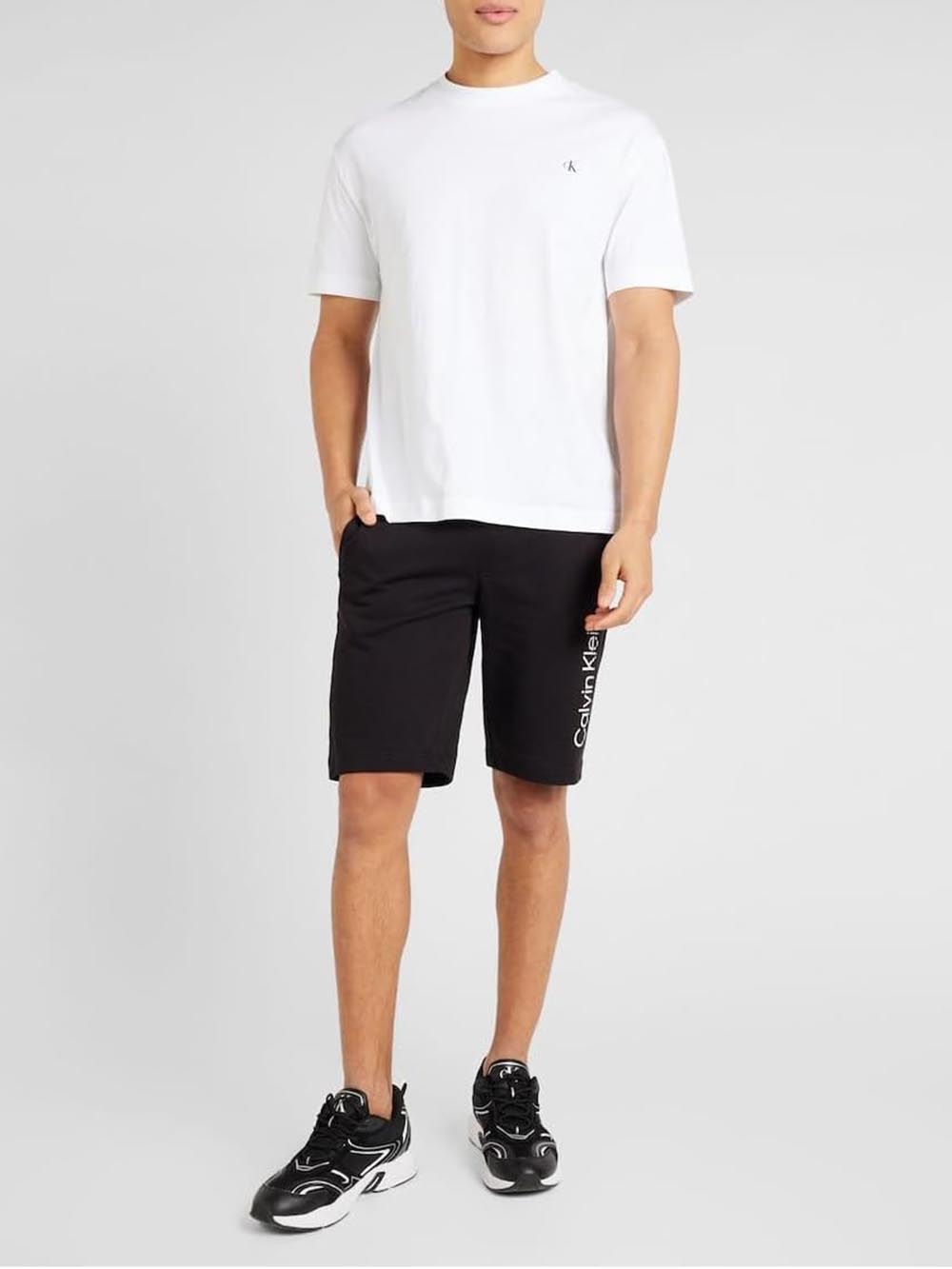 Calvin Klein T-shirt Uomo J30j325699 Bianco