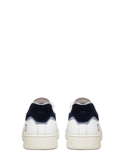 D.A.T.E. Sneakers Uomo Bianco blu