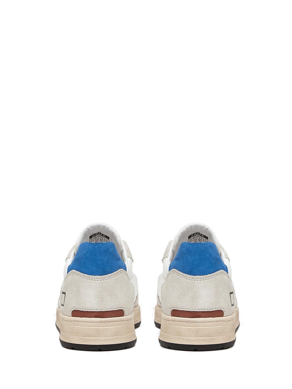D.A.T.E. Sneakers Uomo Bianco bluette