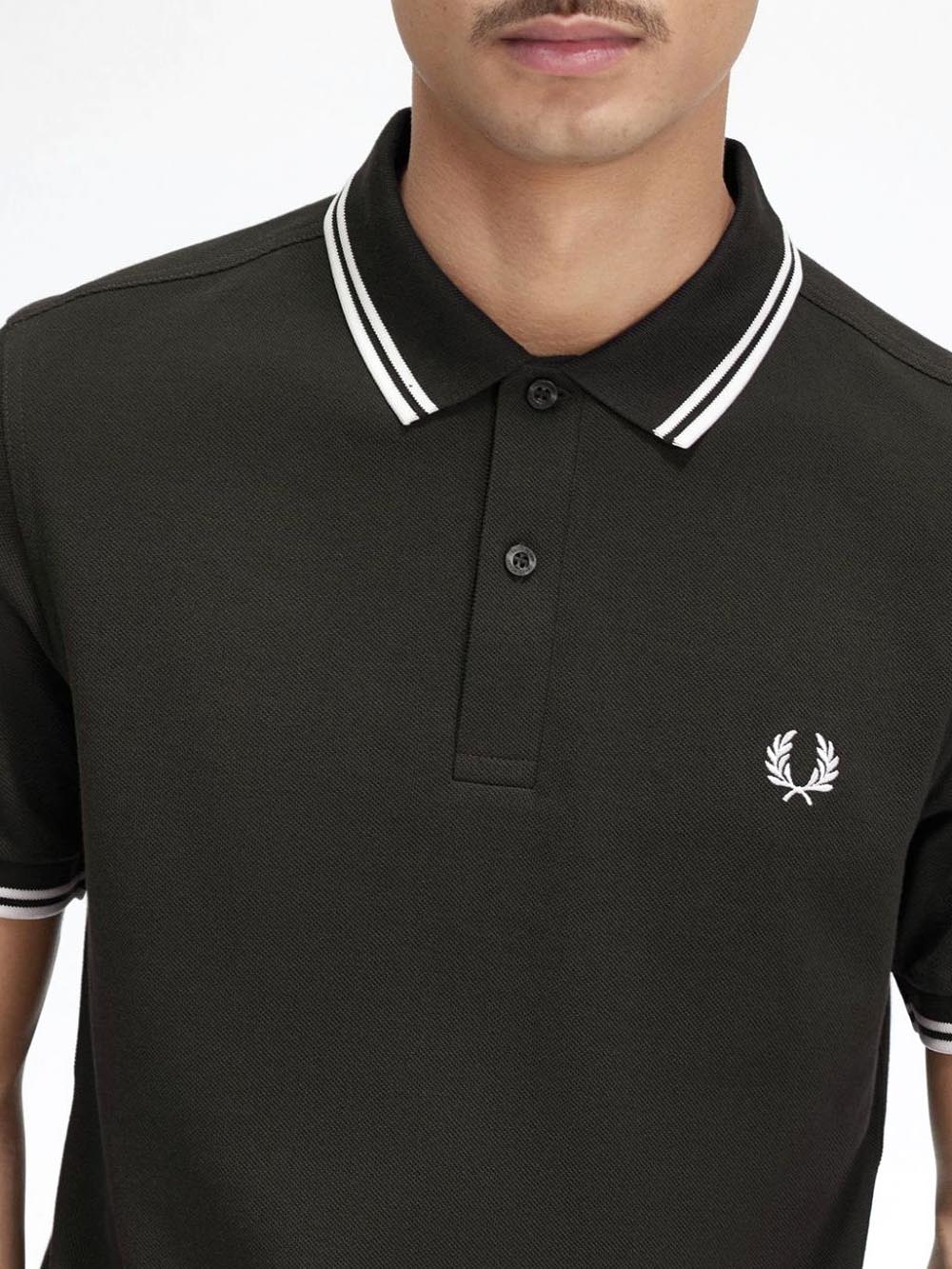 Fred Perry Polo Uomo Verde