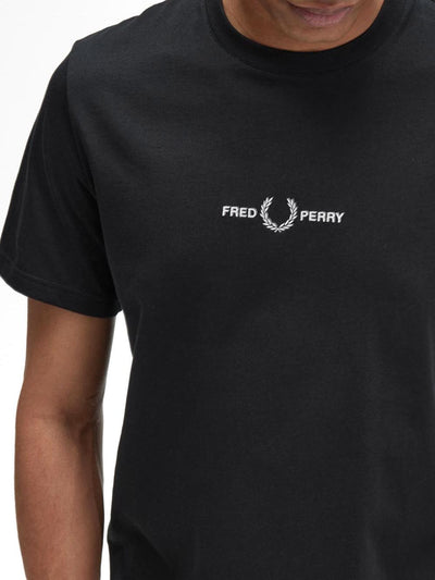 Fred Perry T-shirt Uomo Nero