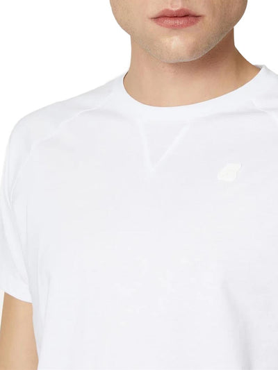 K-Way T-shirt Uomo Bianco
