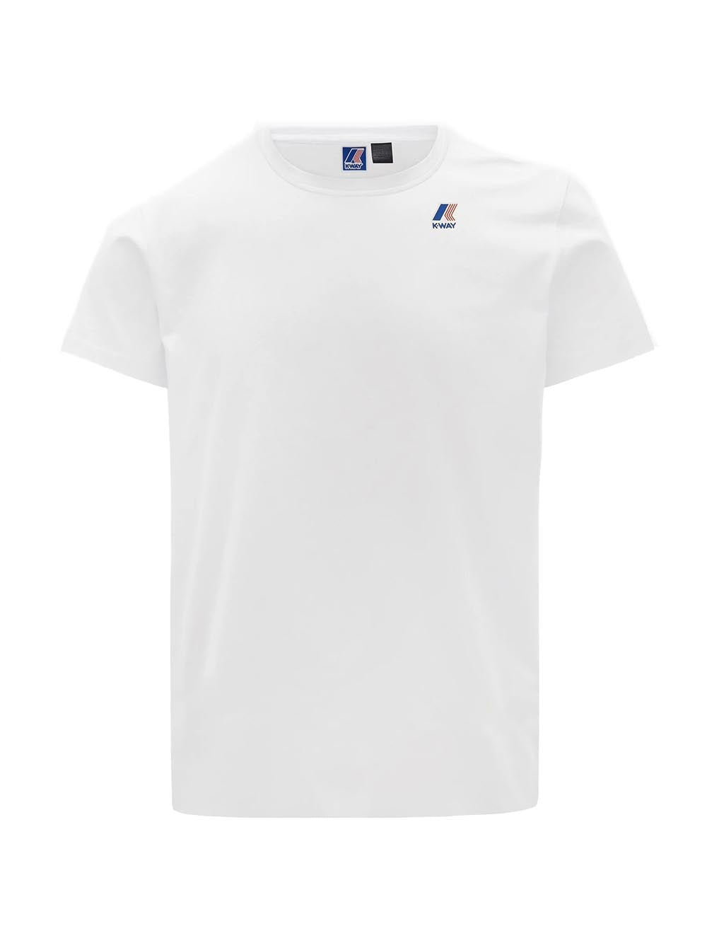 K-Way T-shirt Uomo Bianco
