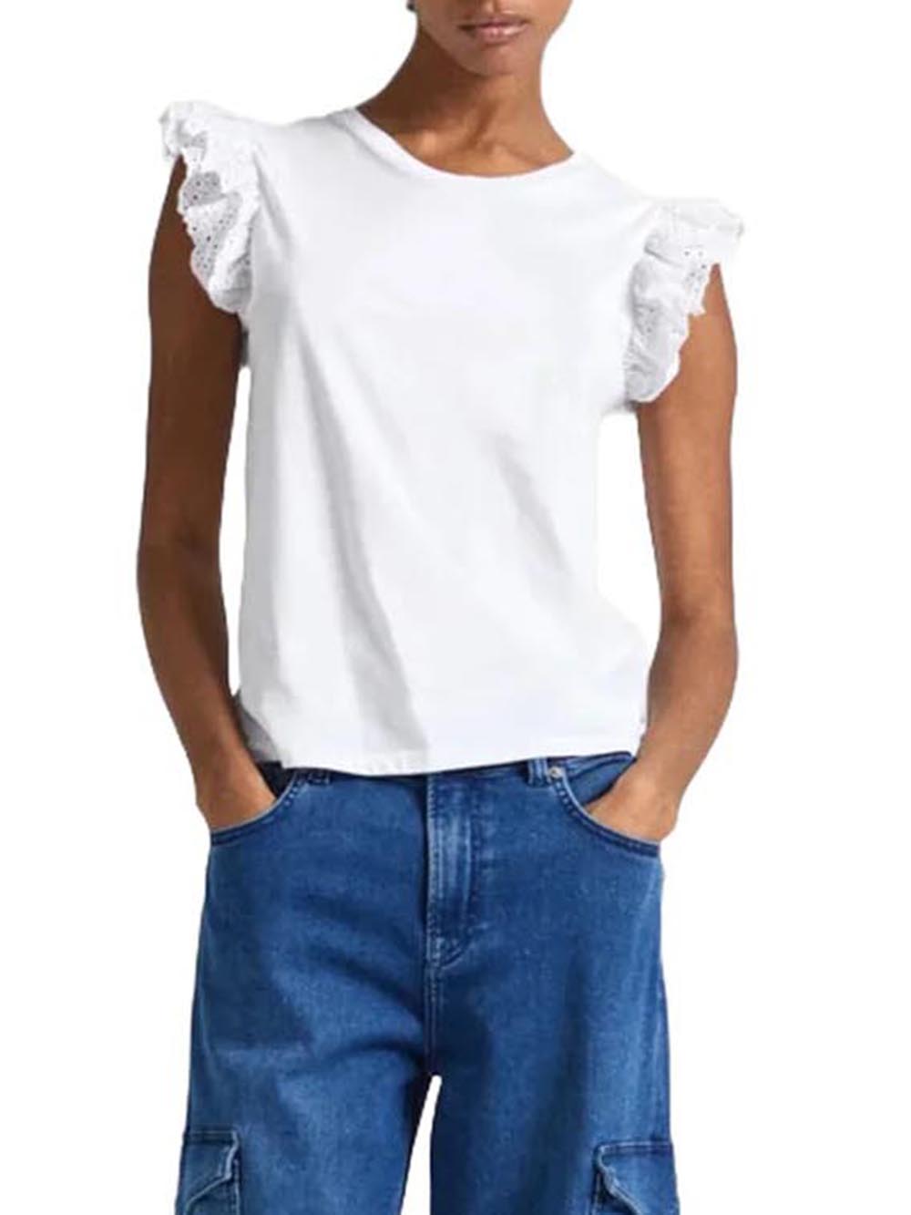 Pepe Jeans T-shirt Donna Bianco