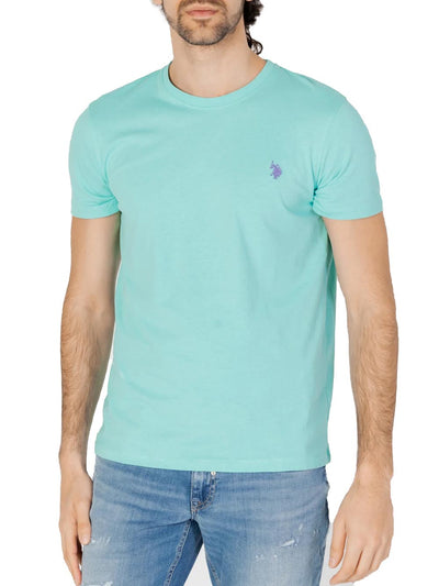 U.S. Polo Assn. T-shirt Uomo Mick 67359 49351 Verde acqua
