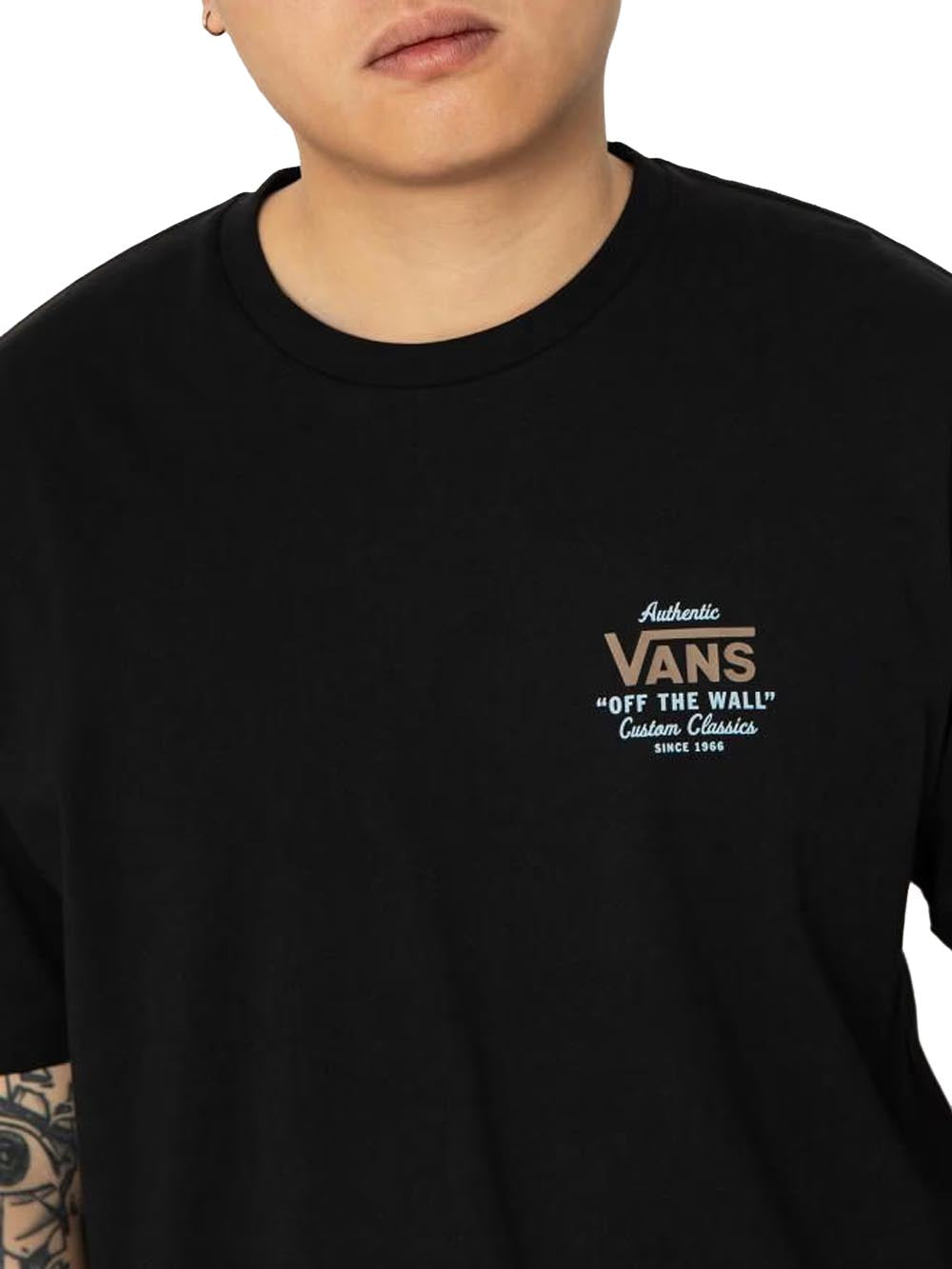 Vans T-shirt Uomo Nero